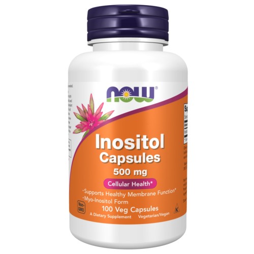 NOW - Inositol 500 mg - 100 kapsułek