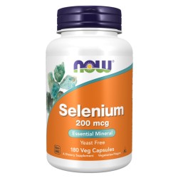 NOW - Selenium 200 mcg - 90 kapsułek