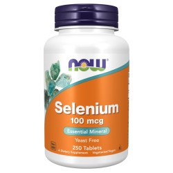 NOW - Selenium 100 mcg - 100 tabletek
