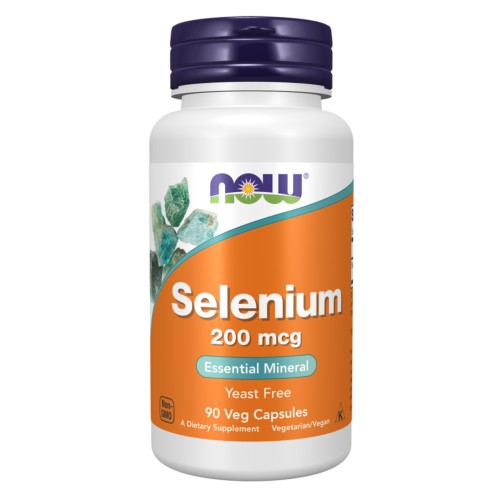 NOW - Selenium 200 mcg - 90 kapsułek