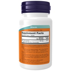 NOW - Zinc 50mg - 100 tabletek
