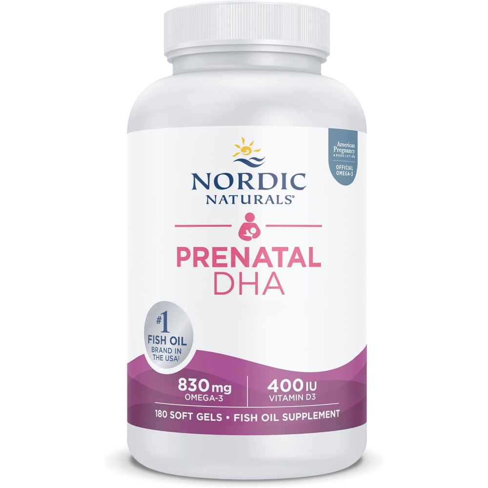 Nordic Naturals - Prenatal DHA 830 mg - 90 kapsułek