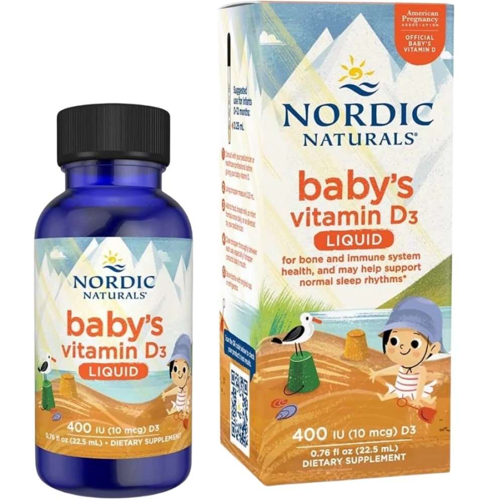 Nordic Naturals - Baby's Vitamin D3 - 22 ml