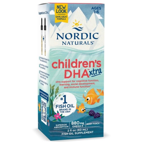 Nordic Naturals - Children's DHA Xtra 880mg Berry Punch - 60 ml