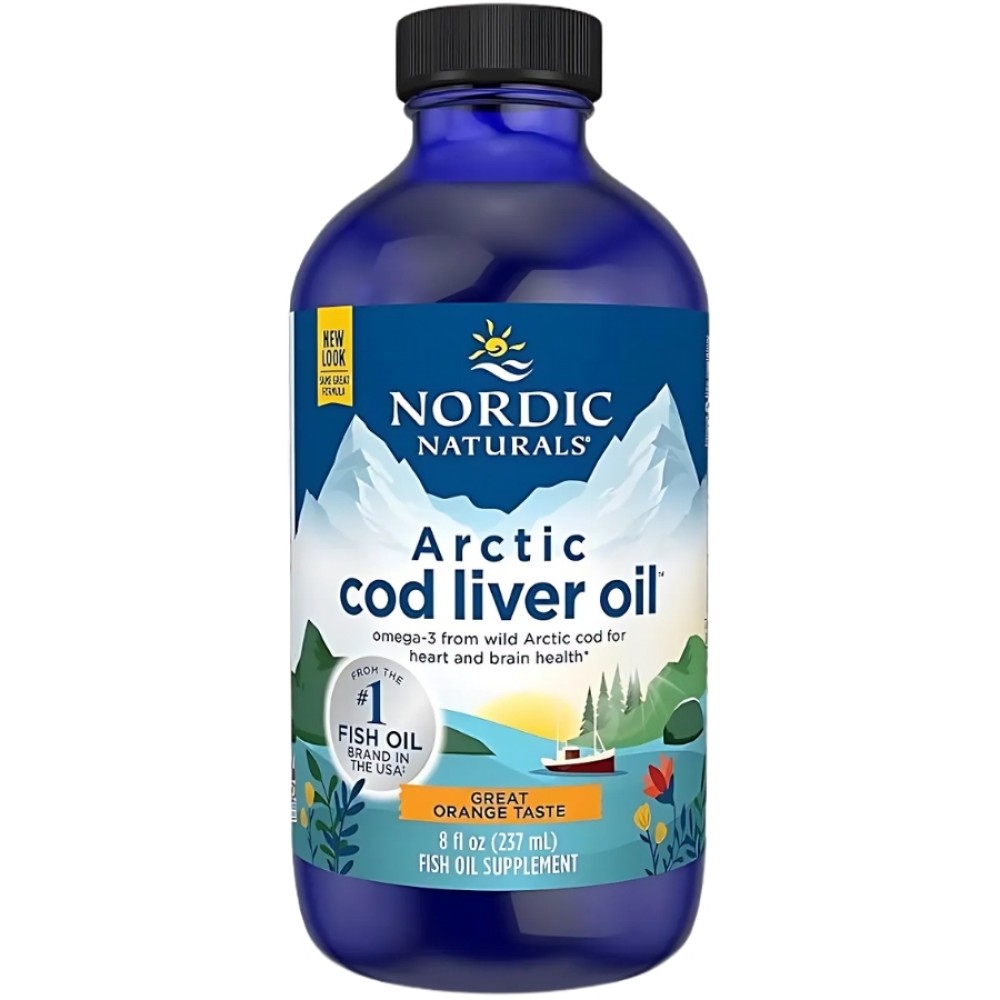 Nordic Naturals - Arctic Cod Liver Oil 1060 mg - 237 ml