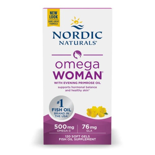 Nordic Naturals - Omega Woman - 120 kapsułek