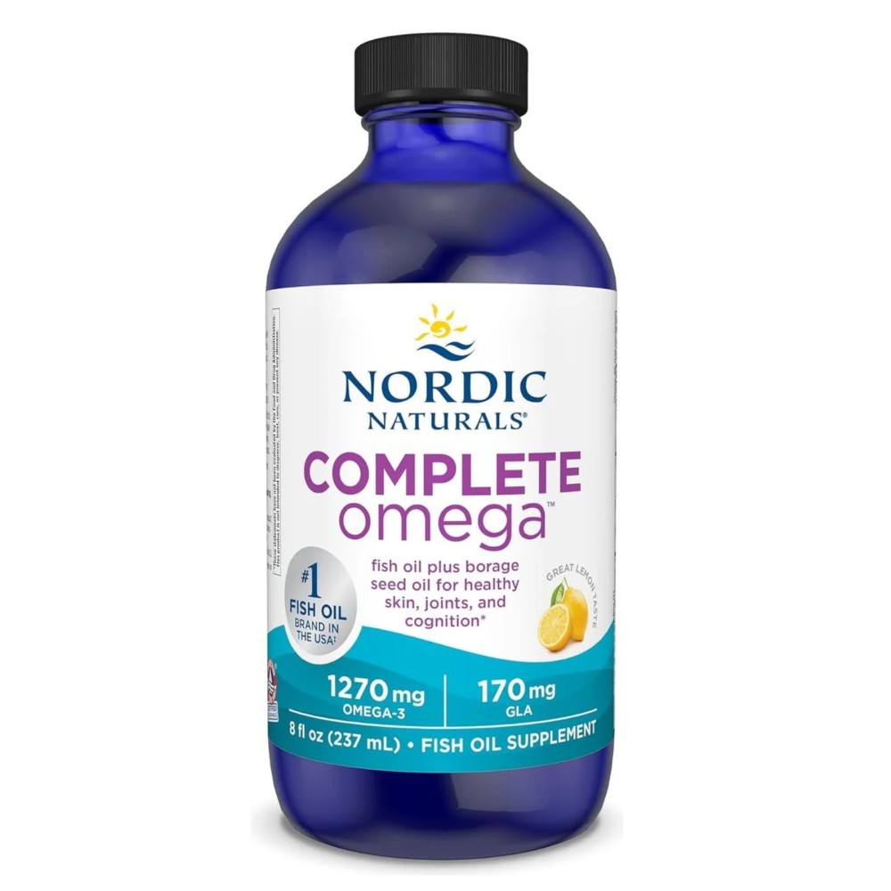 Nordic Naturals - Complete Omega 1270 mg o smaku cytrynowym - 237 ml 