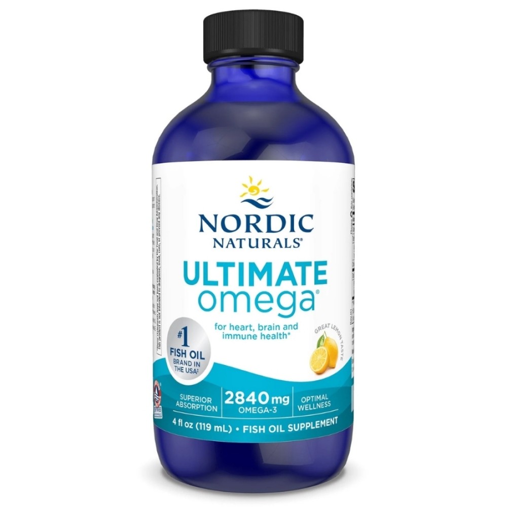 Nordic Naturals - Ultimate Omega 2840 mg Lemon - 119 ml