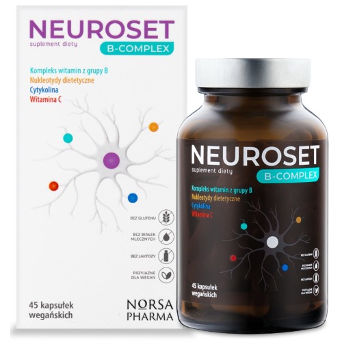 Norsa Pharma - Neuroset B-Complex - 45 kapsułek