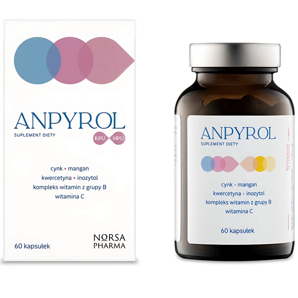 Norsa Pharma - Anpyrol - 60 kapsułek