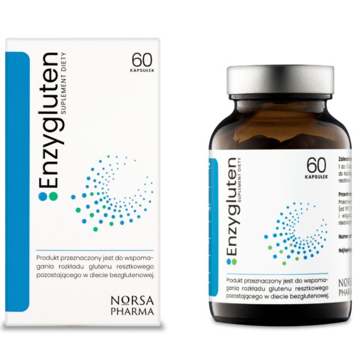 Norsa Pharma - Enzygluten - 60 kapsułek
