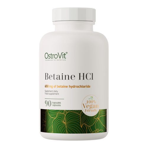 OstroVit - Betaina HCl VEGE - 90 kapsułek