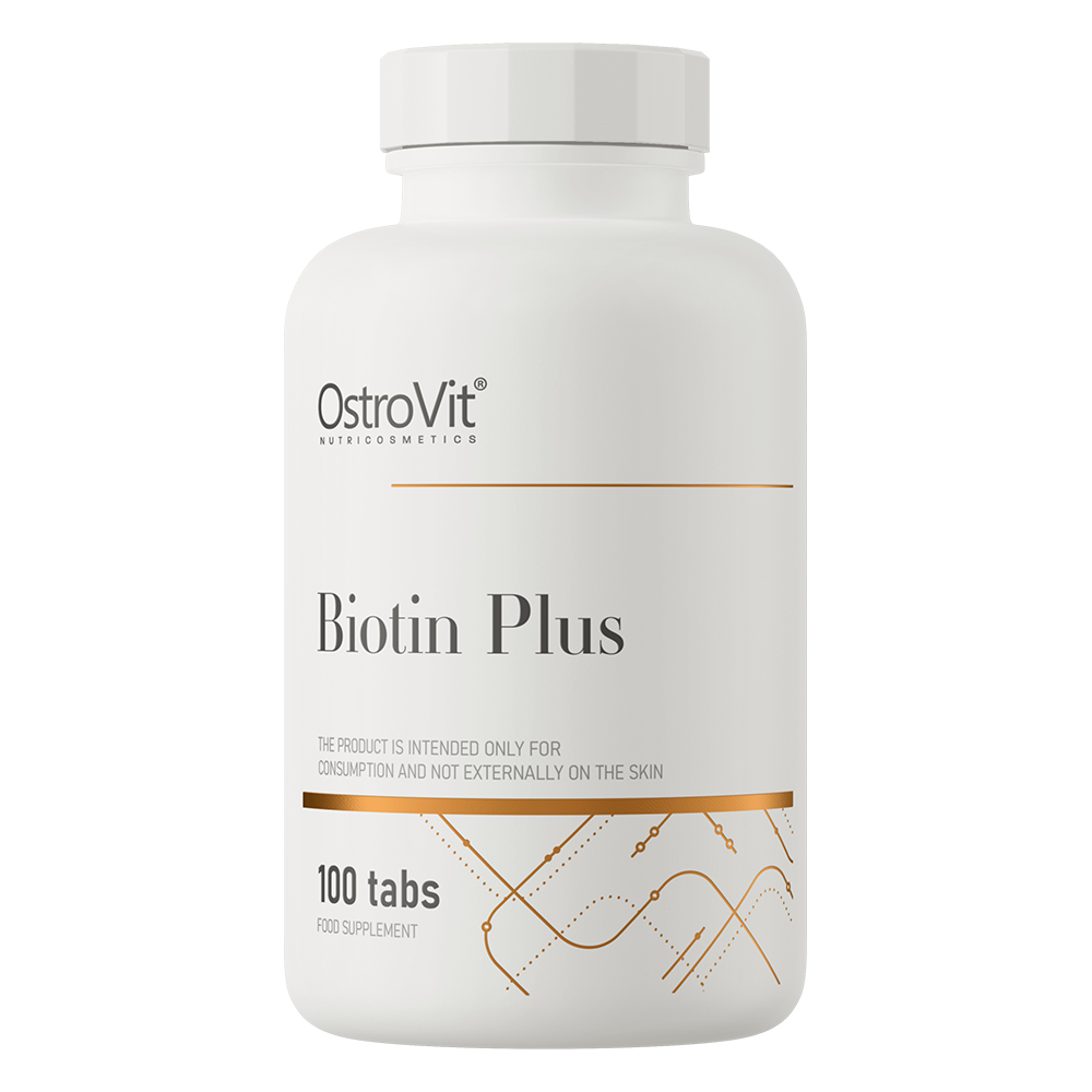 OstroVit - Biotyna Plus - 100 tabletek
