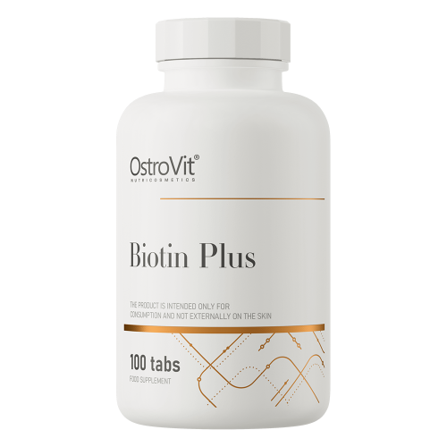 OstroVit - Biotyna Plus - 100 tabletek