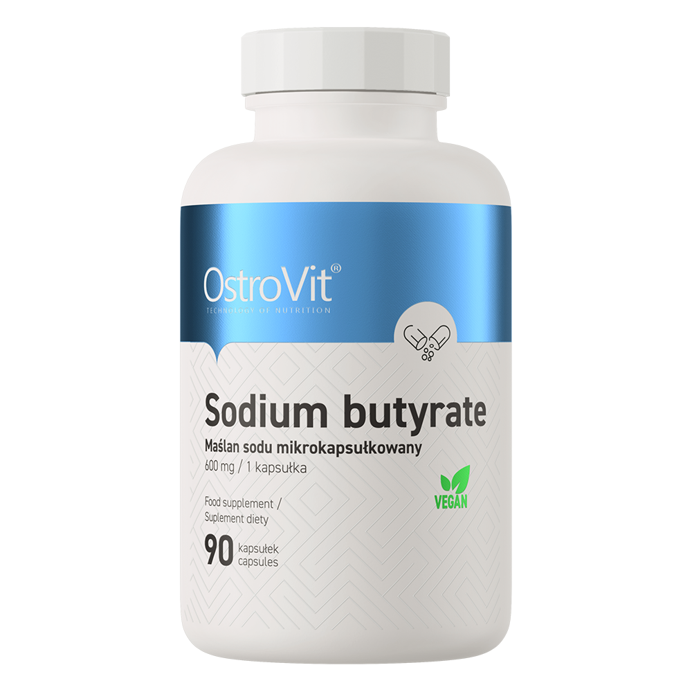 OstroVit - Sodium Butyrate - 90 kapsułek