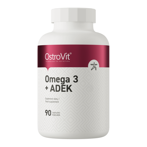 OstroVit - Omega 3 + ADEK - 90 kapsułek