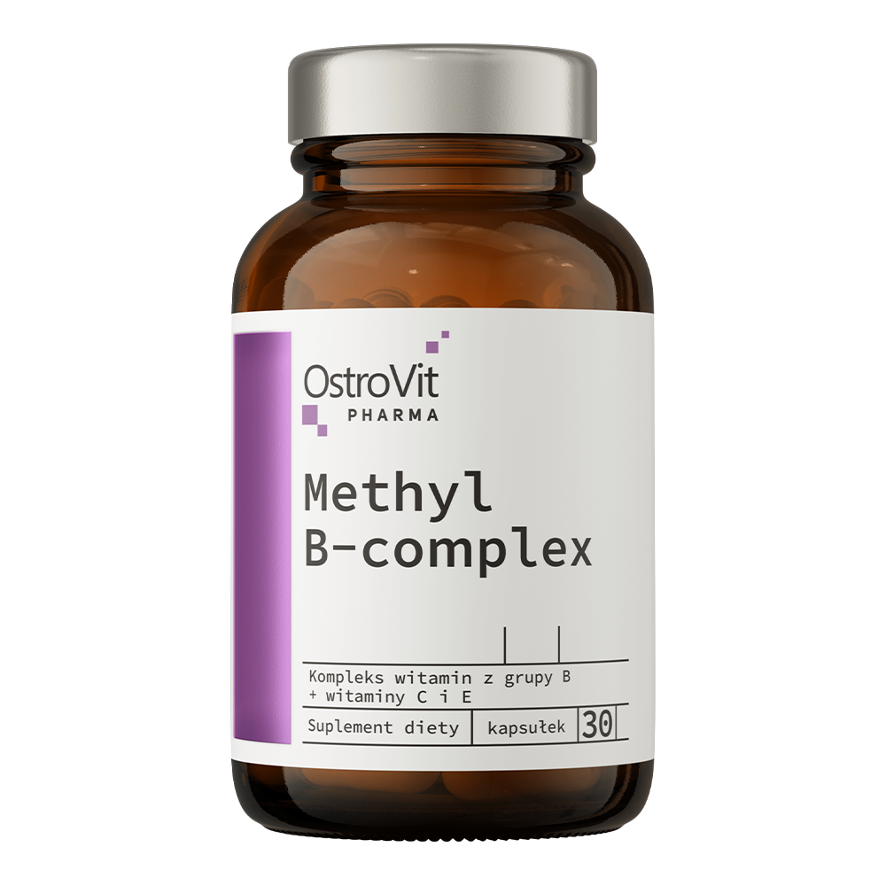 OstroVit - Pharma Methyl B-Complex - 30 kapsułek
