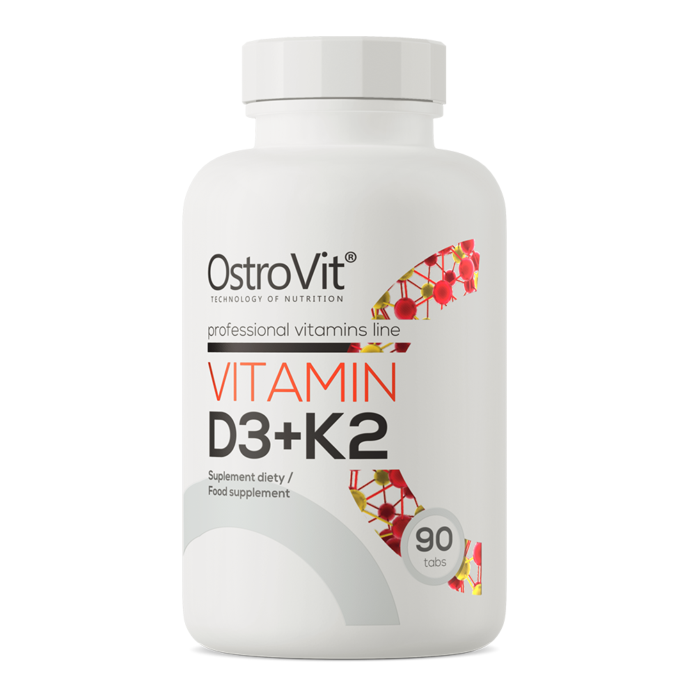 OstroVit - Vitamin D3+K2 - 90 tabletek