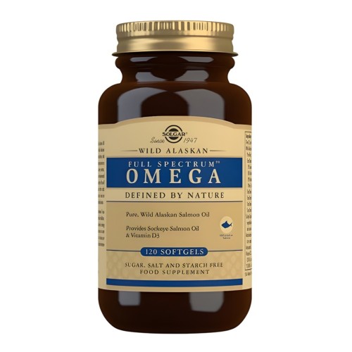 Solgar - Pełne Spektrum Omega - 120 kapsułek
