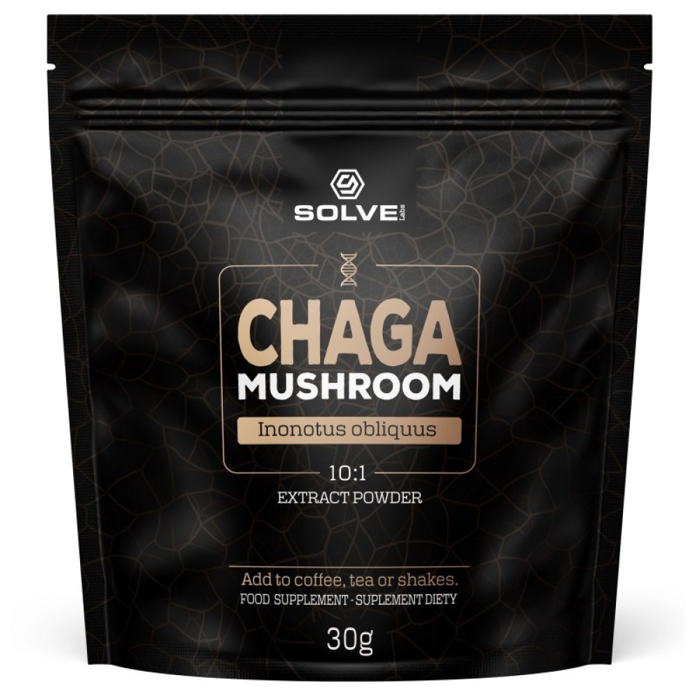 Solve Labs - CHAGA 10:1 MUSHROOM POWDER