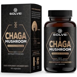 Solve Labs - CHAGA 10:1 EKSTRAKT - 60 kapsułek