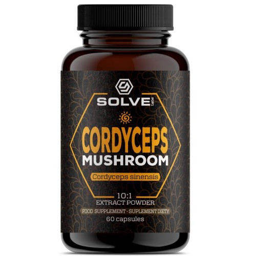 Solve Labs - CORDYCEPS 10:1 EKSTRAKT - 60 kapsułek