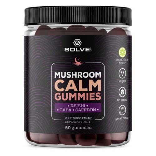 Solve Labs - Mushroom Calm Gummies - 60 szt.