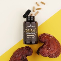 Solve Labs - REISHI 10:1 EKSTRAKT - 60 kapsułek