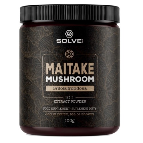 Solve Labs - Maitake (Żagwica listkowata) 10:1 Mushroom Powder - 100 g