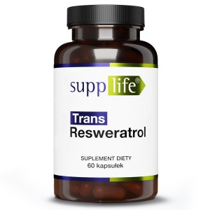 Supplife - Trans-Resweratrol 200 mg - 60 kapsułek