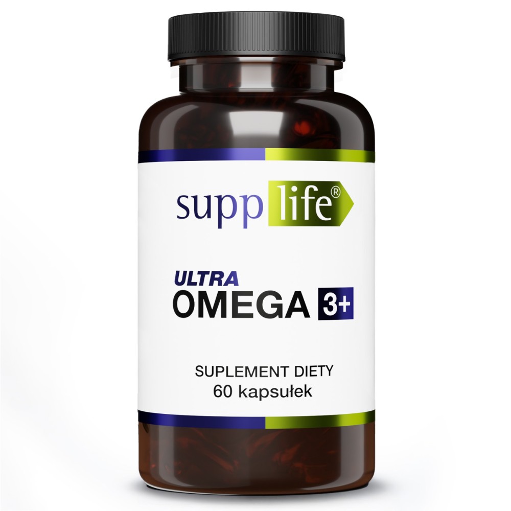 Supplife - ULTRA Omega 3+ - 60 kapsułek