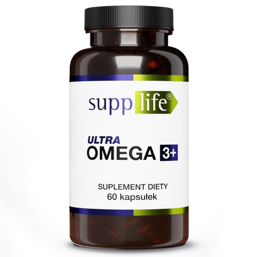 Supplife - ULTRA Omega 3+ - 60 kapsułek