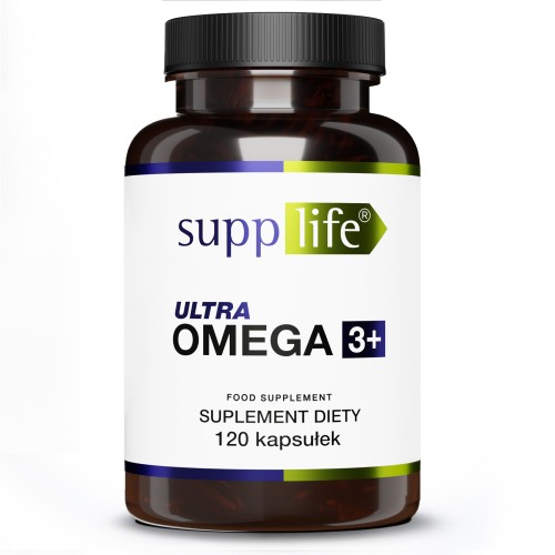 Supplife - ULTRA Omega 3+ - 120 kapsułek