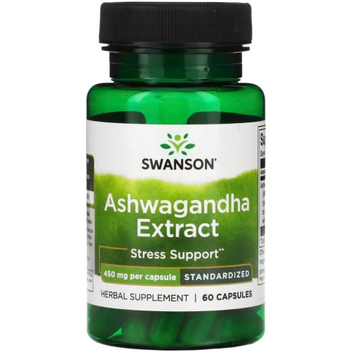Swanson - Ashwagandha Extract - 60 kapsułek