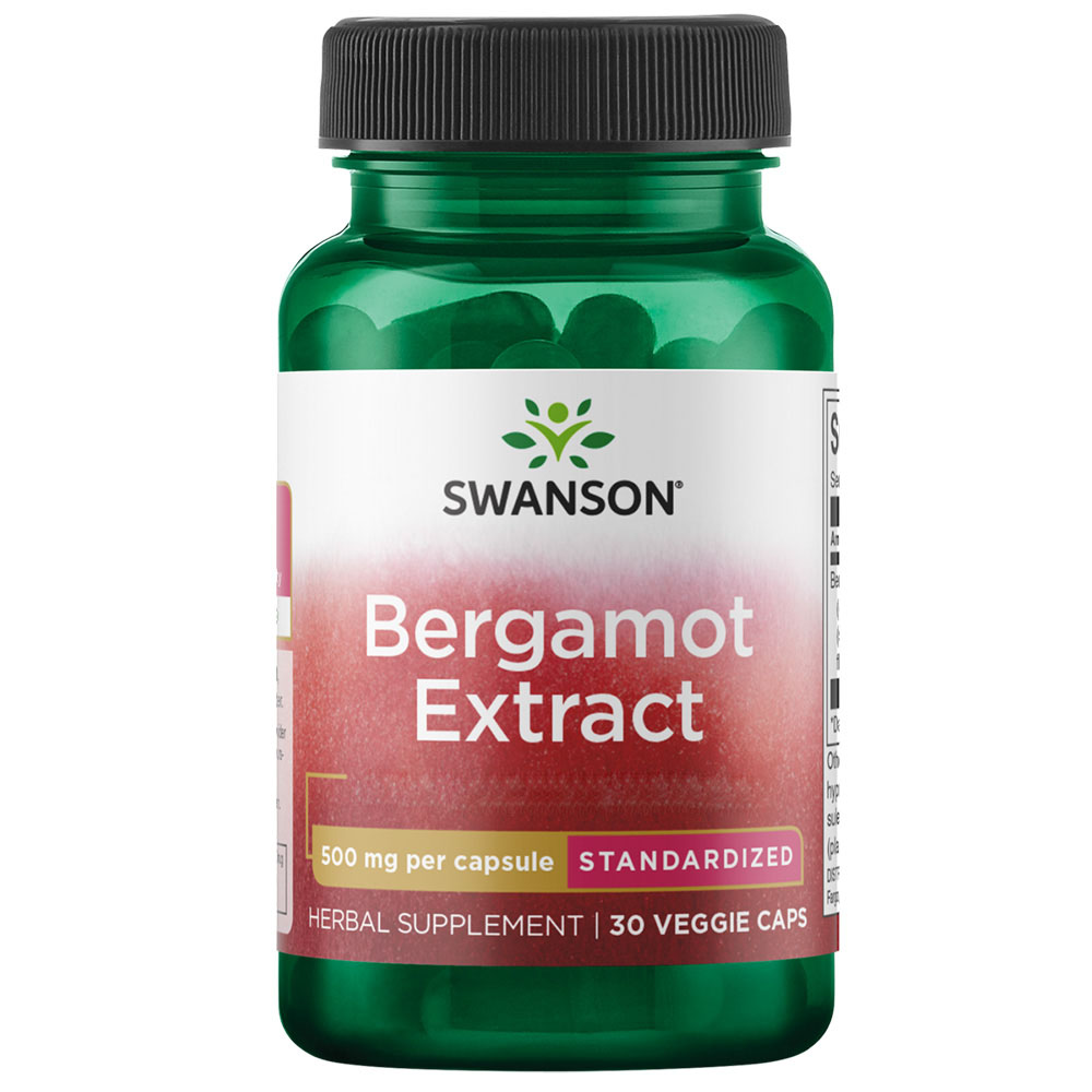 Swanson - Bergamot Extract 500mg - 30 kapsułek