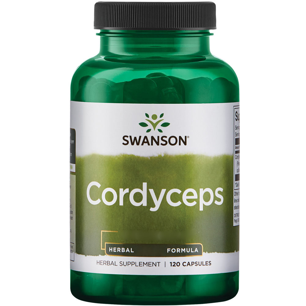 Swanson - Cordyceps 600mg - 120 kapsułek