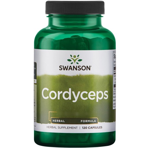 Swanson - Cordyceps 600mg - 120 kapsułek