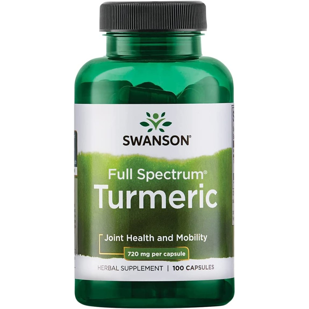 Swanson - Turmeric 720mg - 100 kapsułek