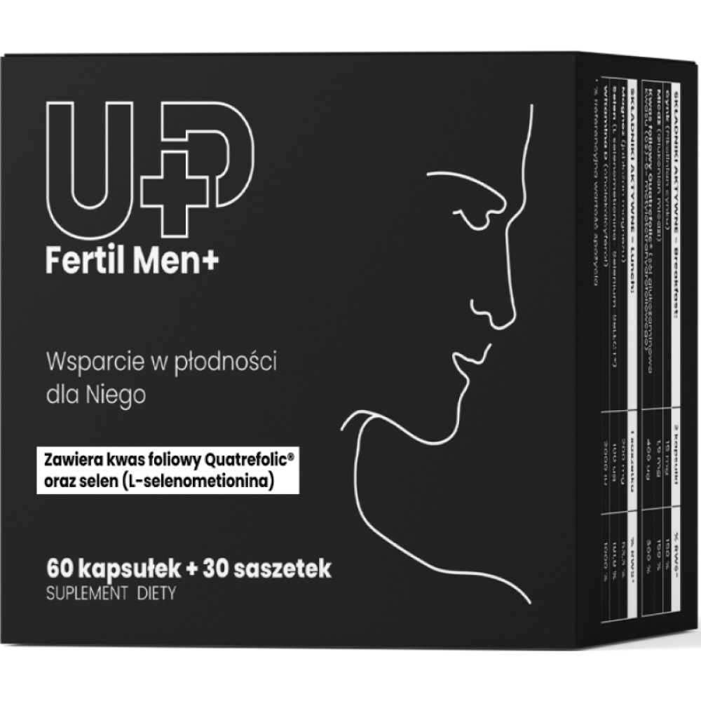 UP Health Pharma - UP FERTIL FOMULA MEN - 60 saszetek