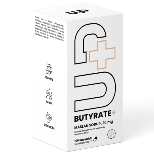 UP Health Pharma - UP BUTYRATE+ - 100 kapsułek