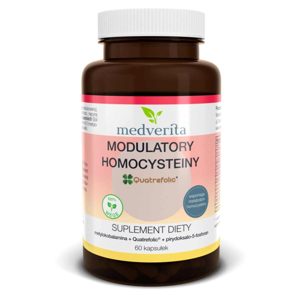 Medverita - Modulatory Homocysteiny - 60 kapsułek