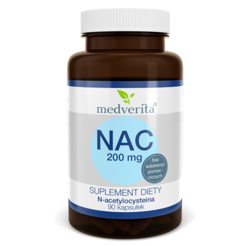 Medverita - NAC 200 mg - 90 kapsułek