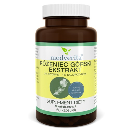 Medverita - Różeniec Górski Ekstrakt - 60 kapsułek