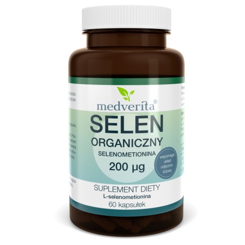 Medverita - Selen Organiczny 200 mcg - 60 kapsułek