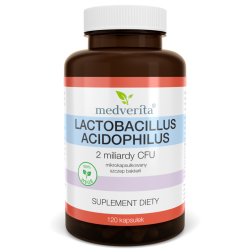 Medverita - Lactobacillus acidophilus 2 mld CFU - 60 kapsułek