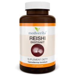 Medverita - Reishi ekstrakt - 60 kapsułek