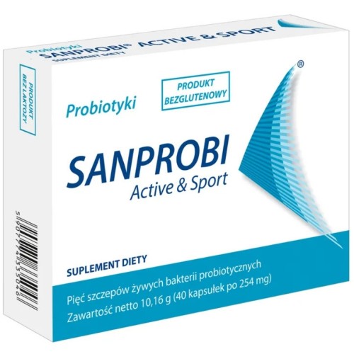 SanProbi - Active & Sport - 40 kapsułek