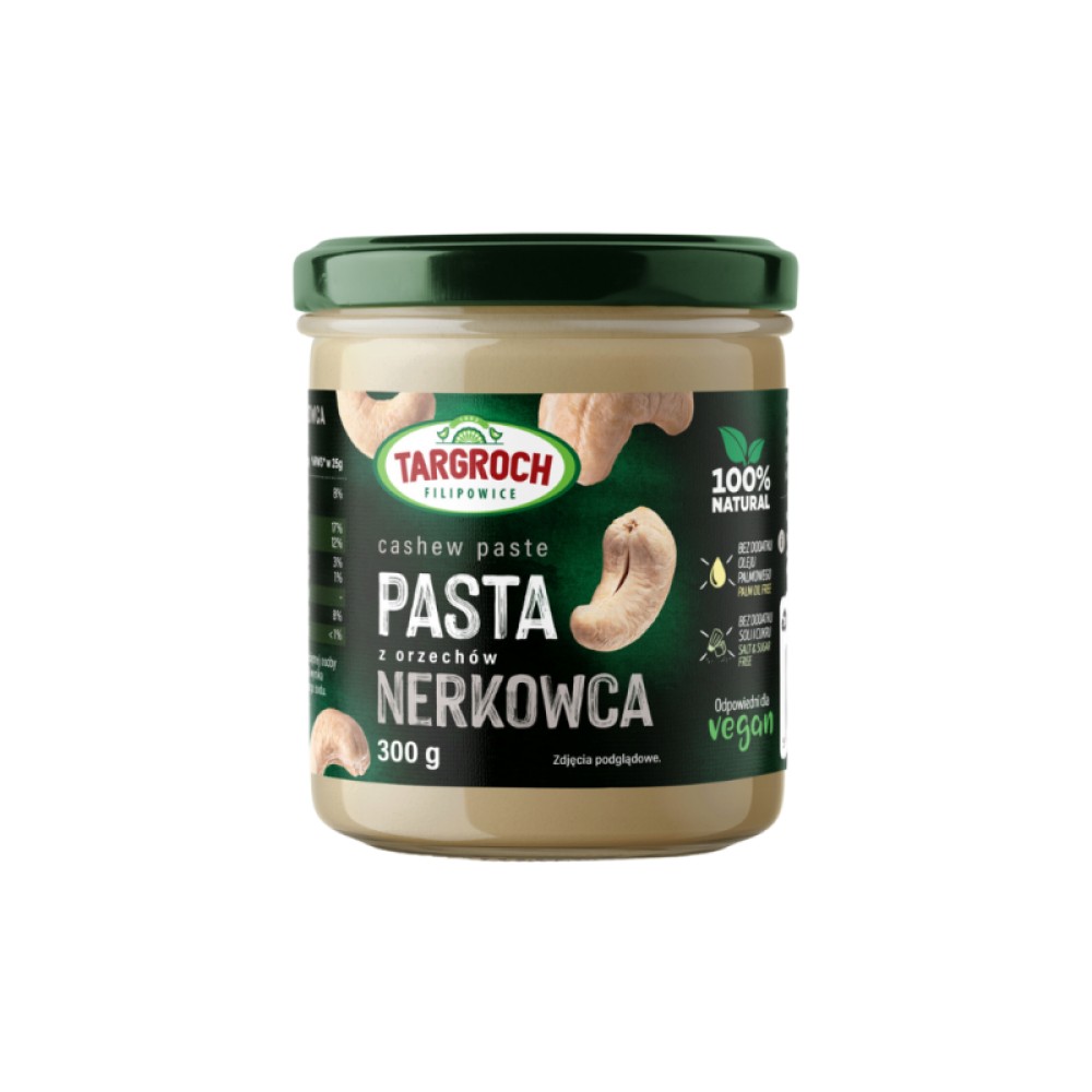 Targroch - Pasta z orzechów nerkowca - 300 g 