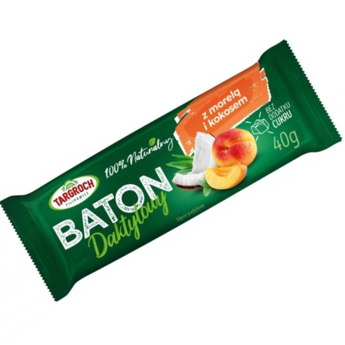 Targroch - Baton daktylowy z kokosem i morelami - 40 g