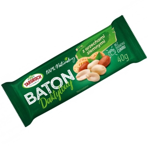 Targroch - Baton daktylowy z orzechami ziemnymi - 40 g